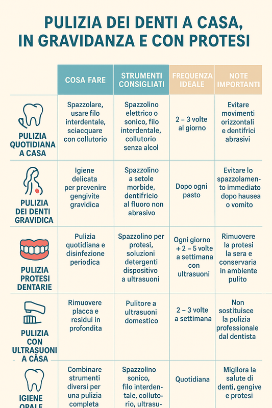 pulizia dentale