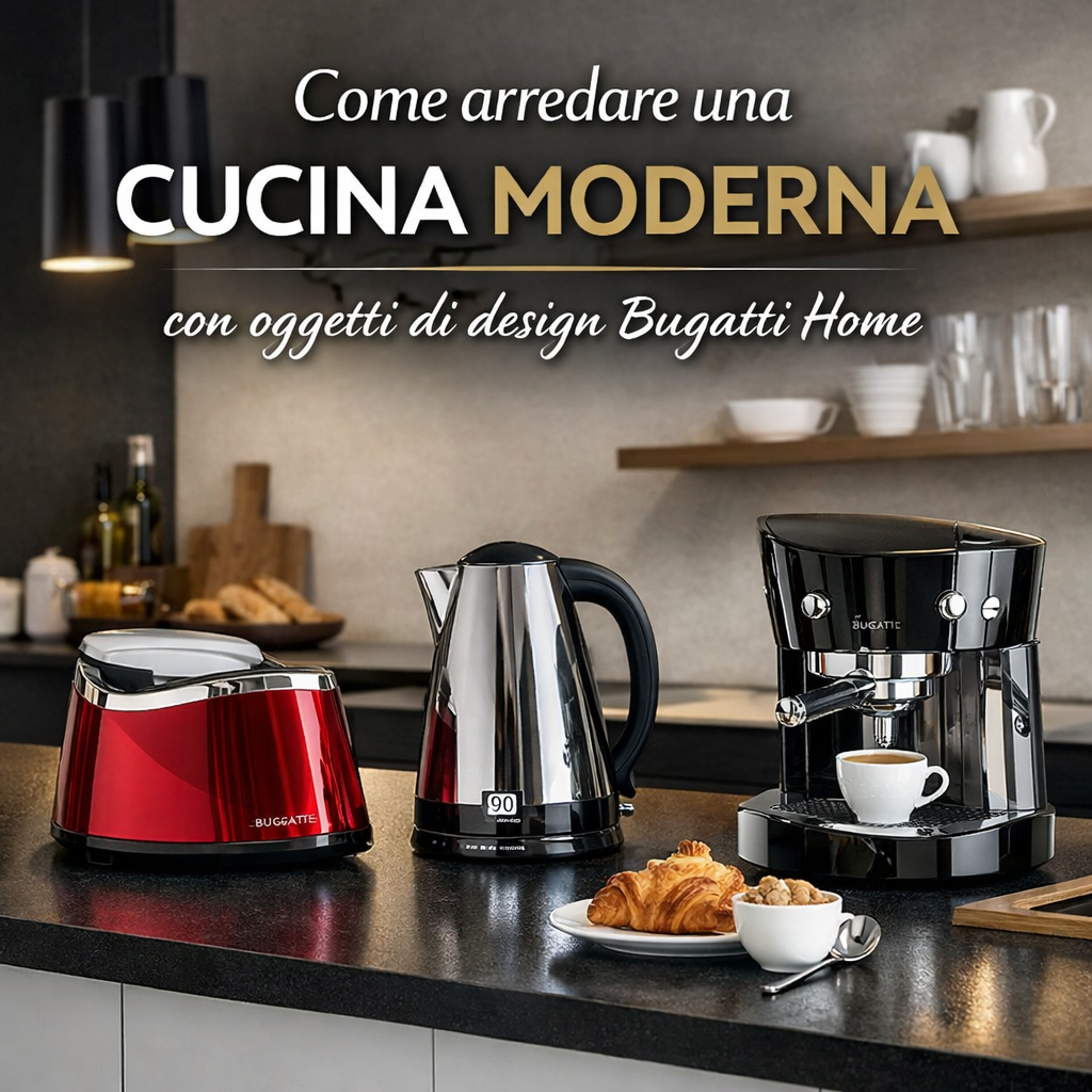 Come arredare una cucina moderna con oggetti di design