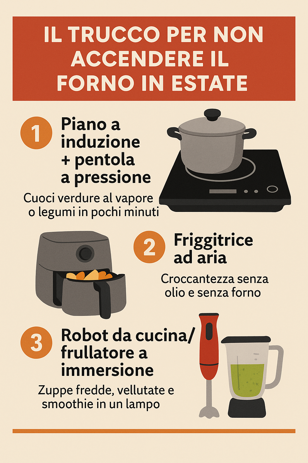 Il trucco per non accendere il forno in estate: 3 soluzioni smart e fresche per la cucina