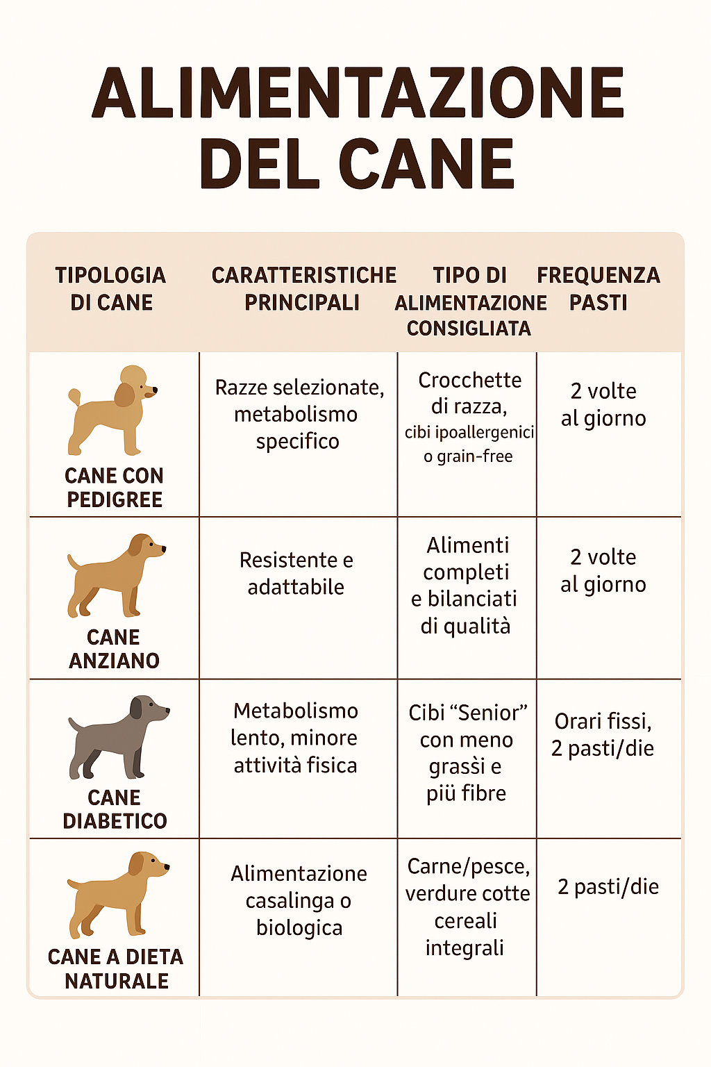 alimentazione cane