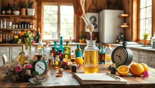 Come Creare Profumi Naturali e Non Tossici per Diffusori con Bastoncini di Legno
