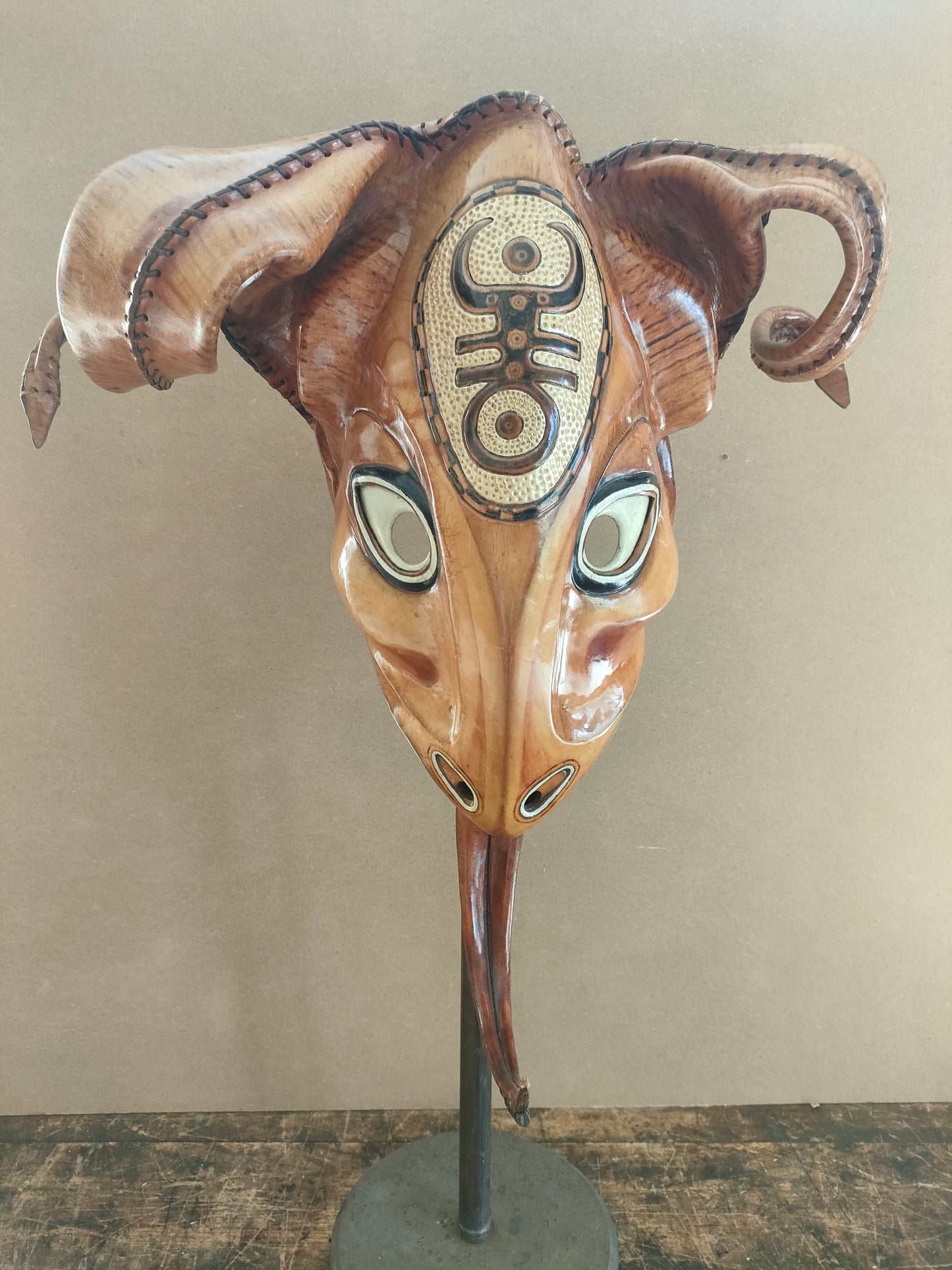 Maschera Veneziana Luxury dal titolo "Maschera Cerimoniale". (con certificato)