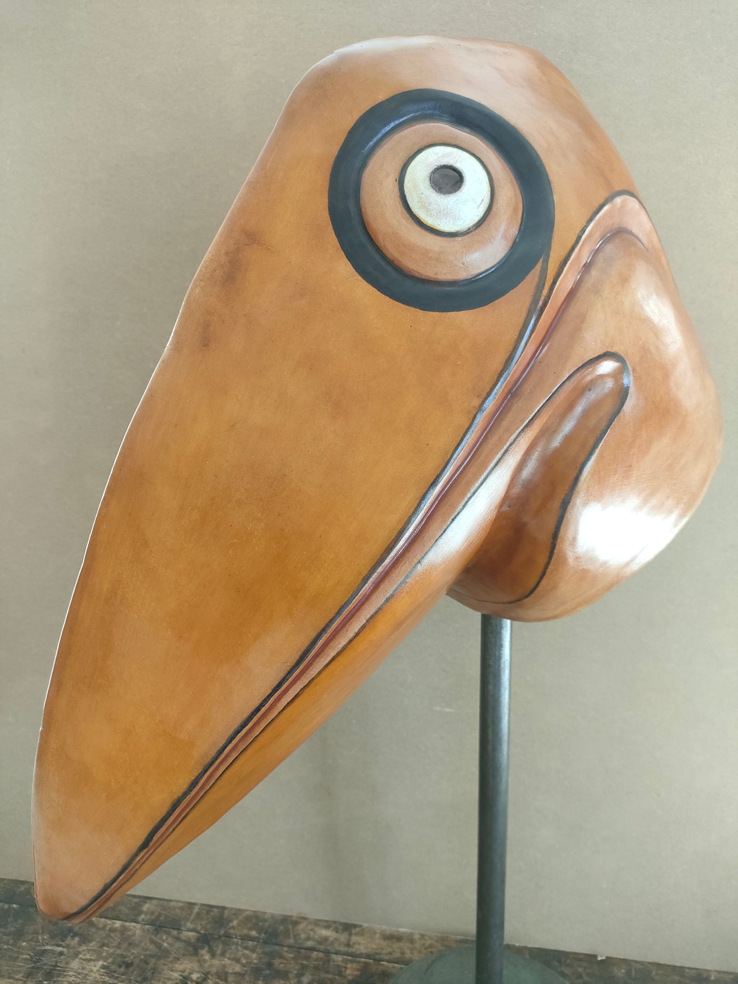 Masque vénitien de luxe intitulé "Animal magique". (avec certificat)