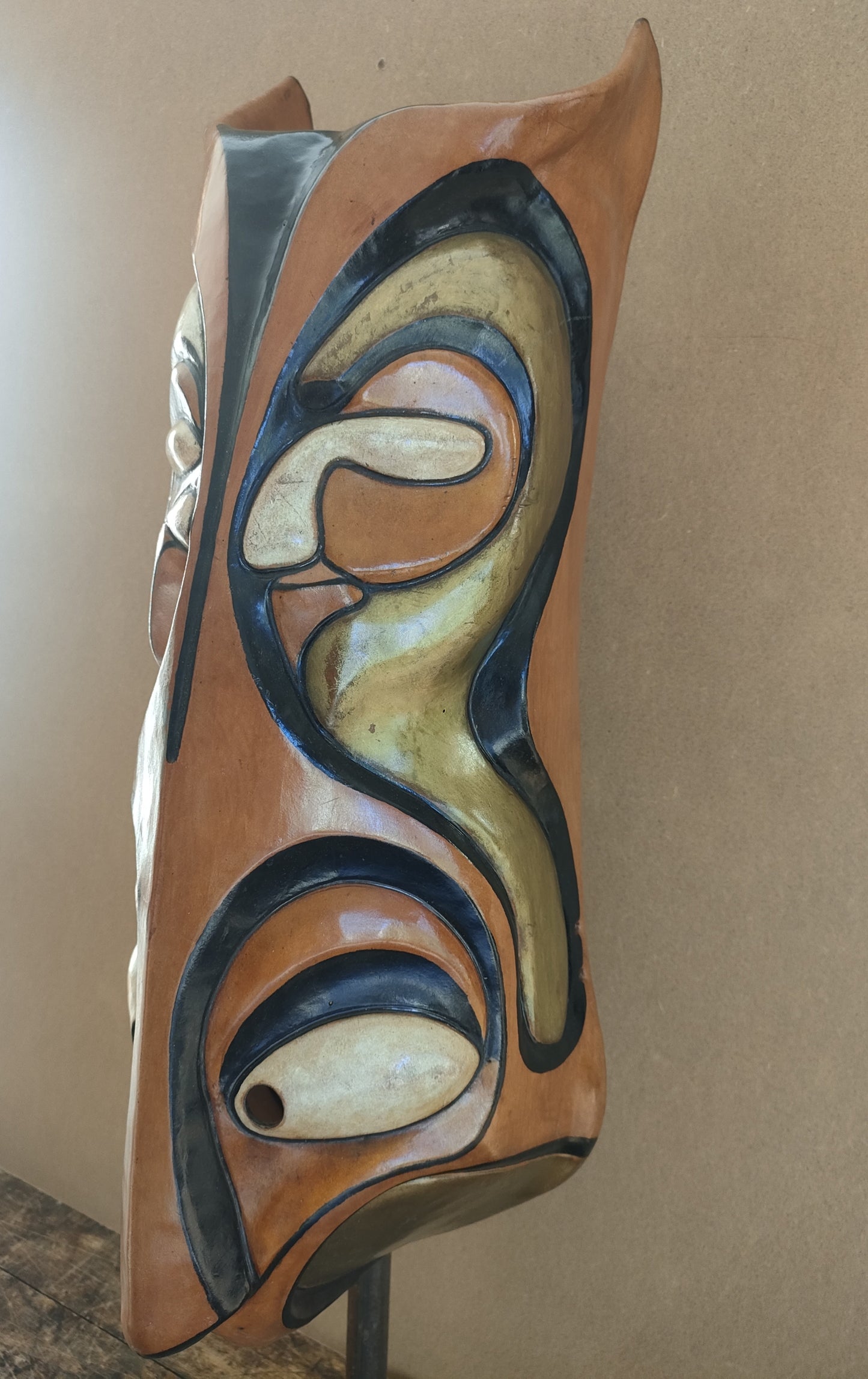 Masque vénitien de luxe intitulé "Oracolo". (avec certificat)