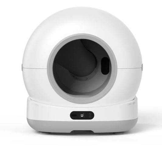 Bac à litière intelligent pour chat sans caméra – Contrôle intelligent et nettoyage automatique