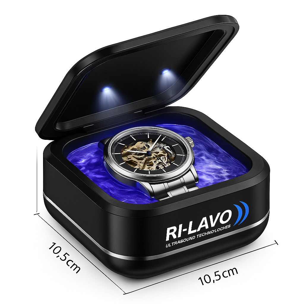 Ultrasonic Cleaner Ri-Lavo – Pulizia Ultrasuoni per Gioielli ed Orologio