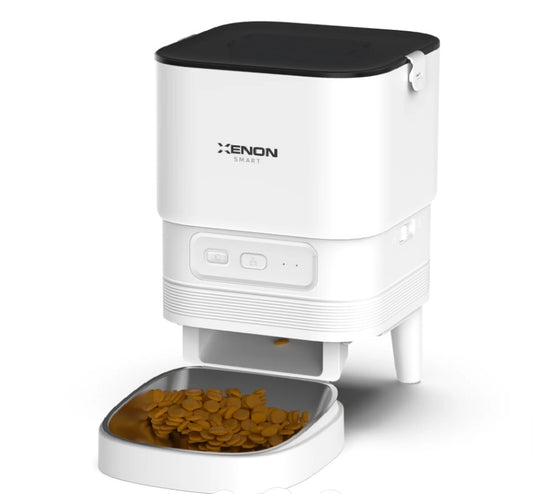 Gamelle intelligente X8612 4 L pour chiens et chats avec Wi-Fi et batterie de secours