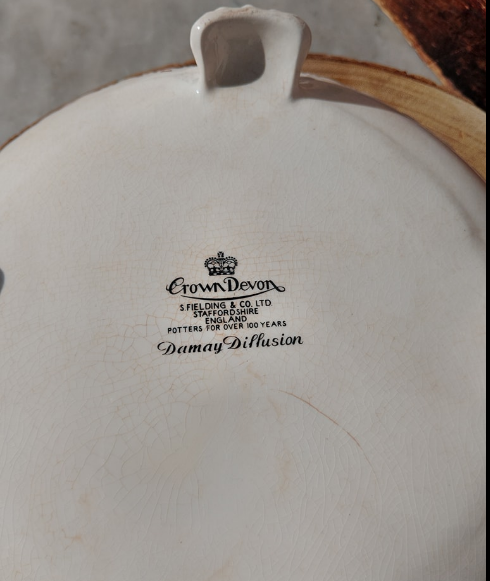 Zuppiera Devon in Ceramica Inglese – Eleganza per il Tuo Servizio da Tè Inglese