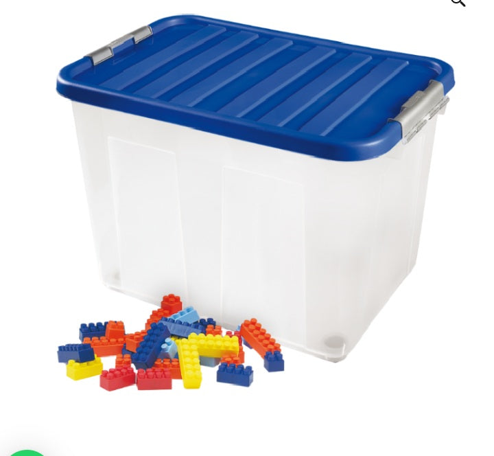 Conteneur 4 kg Briques Colorées – 600 Pièces Créatives pour Enfants
