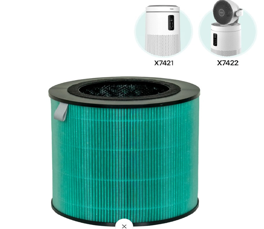 Filtre antibactérien HEPA 13 X8787_M1 – Compatible avec X7421-X7422