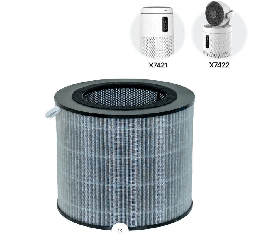 Filtre antibactérien HEPA 13 X8787_M2 – Compatible avec X7421-X7422