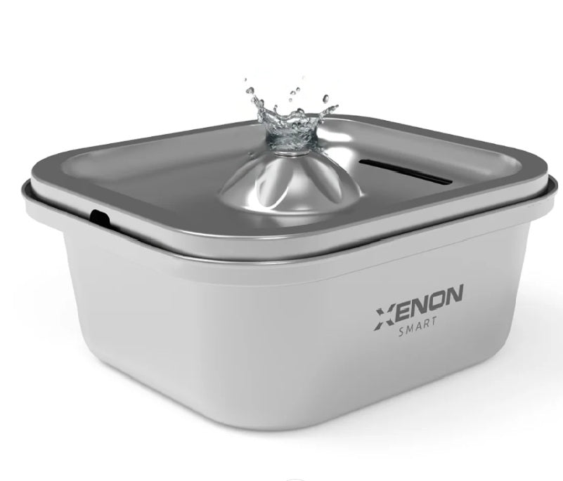 Smat X8651 Steel Fountain for Dogs and Cats