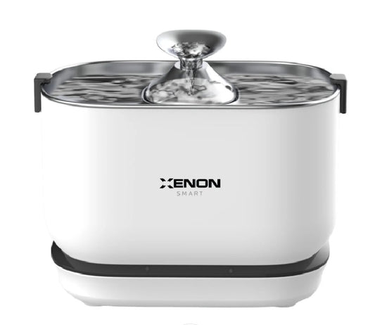 Fontaine à eau pour chiens et chats en acier à piles Smat X8652