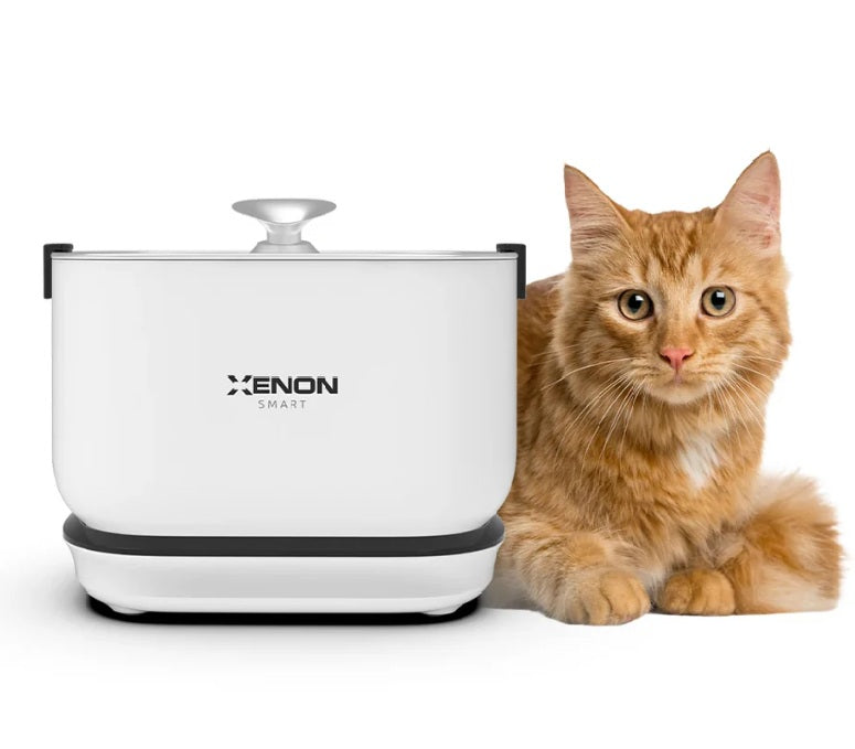 Fontanella Per Cani e Gatti Smat X8652 in Acciaio con Batteria