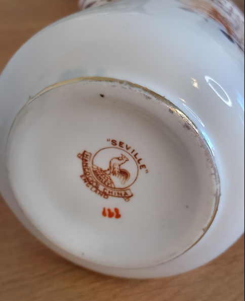 Pot à lait victorien Sevile : une élégance intemporelle pour votre service à thé anglais