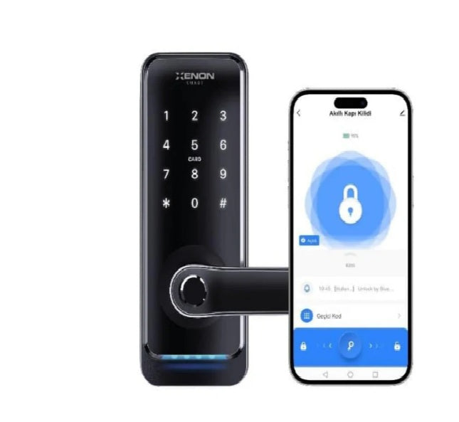Serrure Intelligente Xenon Bluetooth – Sécurité Avancée avec Accès Multiple