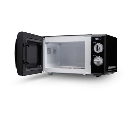 Microonde Vintage 20Litri 700W HOR-SS-890-B Nero