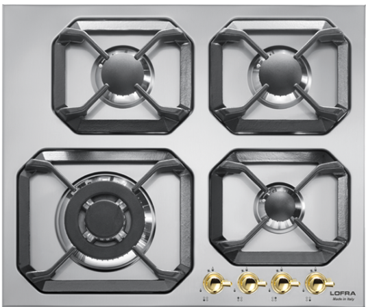 Piano Incasso Rustico Lofra Dolcevita - HRS6G0 DOLCEVITA - Piano Cottura in offerta Inox