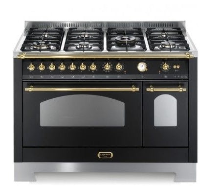 Cucina Rustica Lofra 120x60 cm Nero Matt – Stile, Funzionalità e Prestazioni Superiori