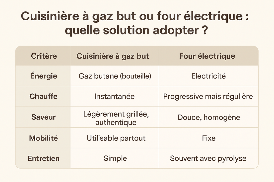 cuisinière à gaz