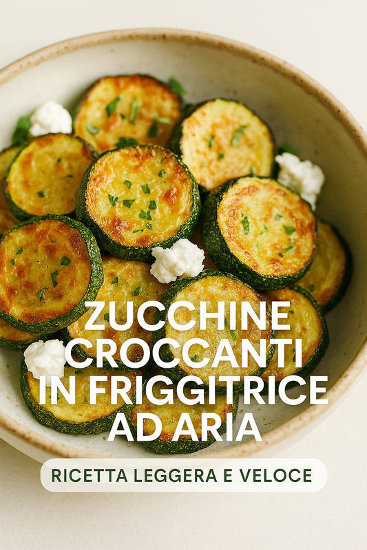 zucchine in friggitrice ad aria
