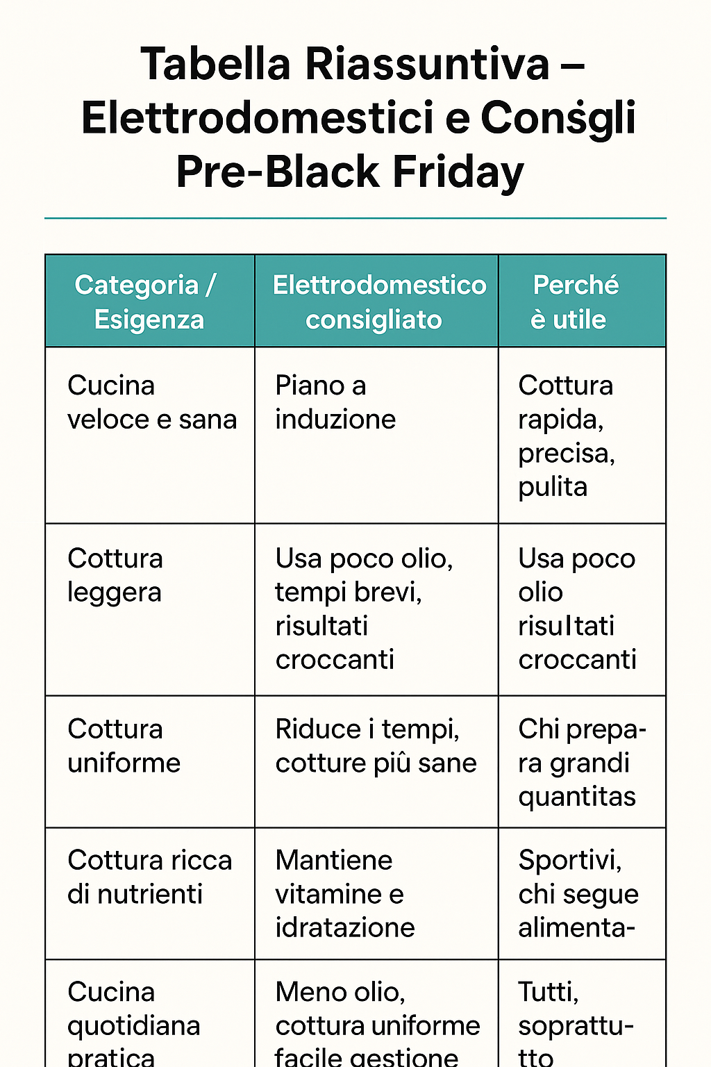 consigli d'acquisto Black Friday