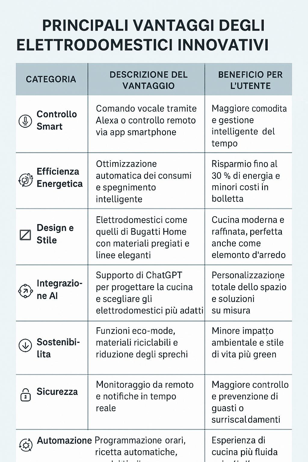 piccoli elettrodomestici innovativi
