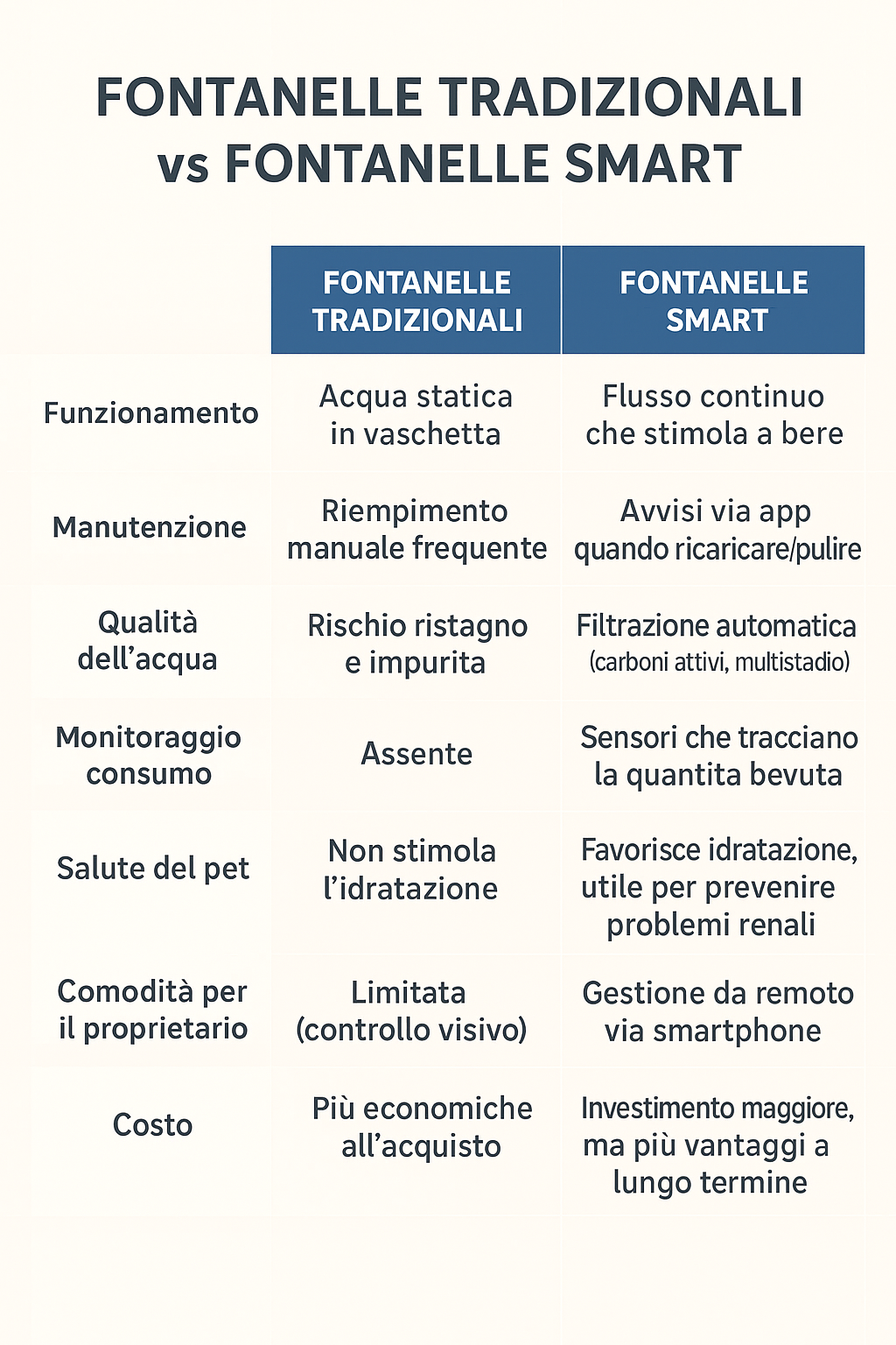 fontalelle smart per cani e gatti