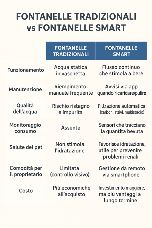 fontalelle smart per cani e gatti