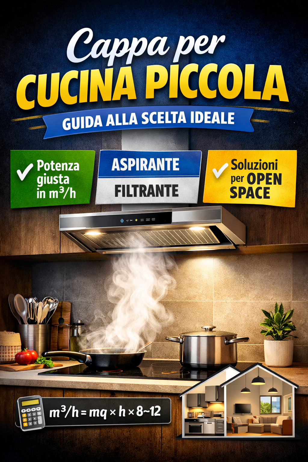 cappa per cucina piccola