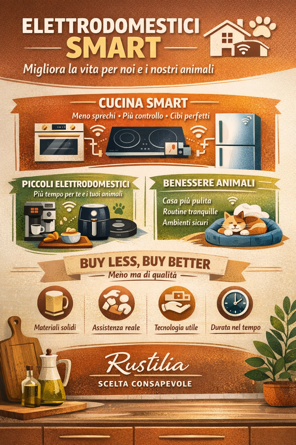 Elettrodomestici smart: come migliorano davvero la vita (anche dei nostri animali)