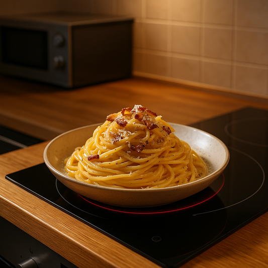Spaghetti à la Carbonara (recette italienne traditionnelle)
