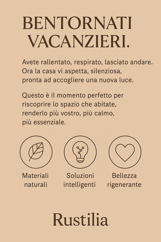 Il design che rilassa: come creare un ambiente che ti aiuta a rallentare