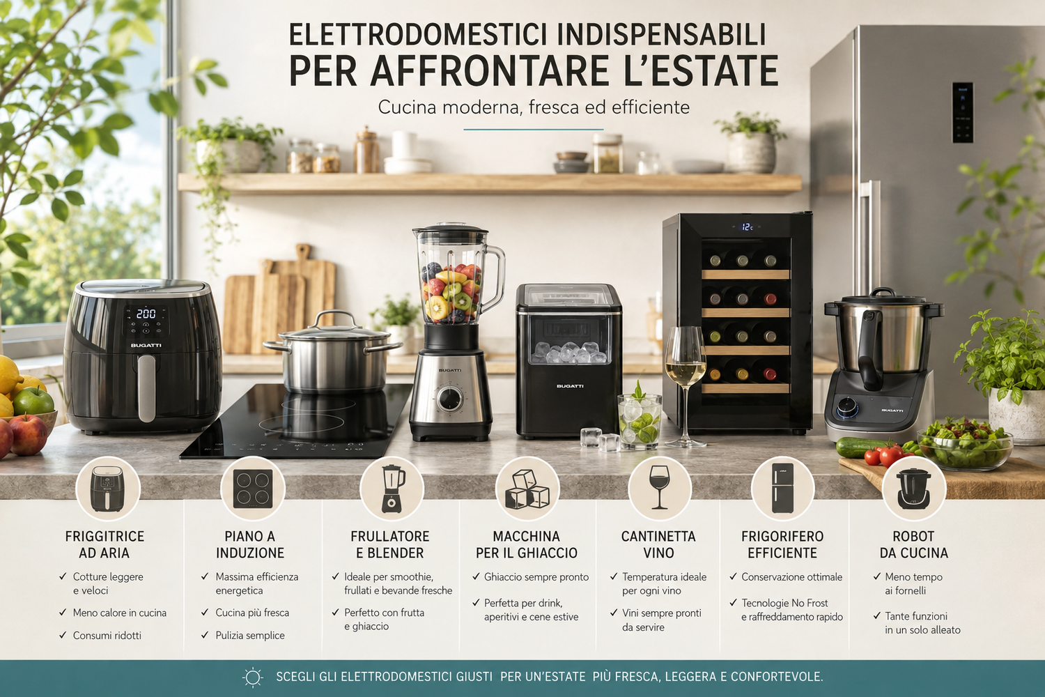 elettrodomestici indispensabili per l'estate