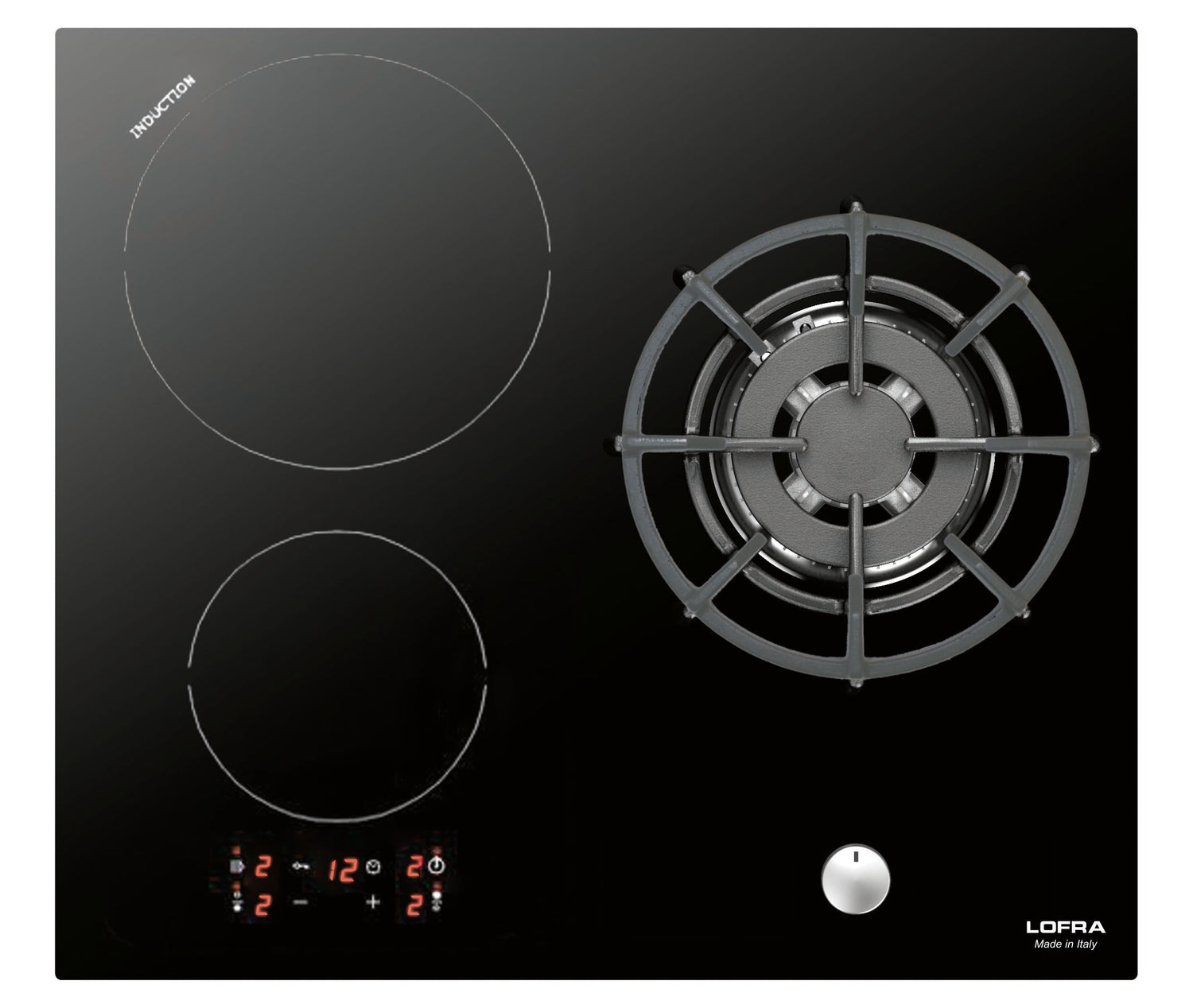 Piano Cottura Gas e Induzione serie Luna