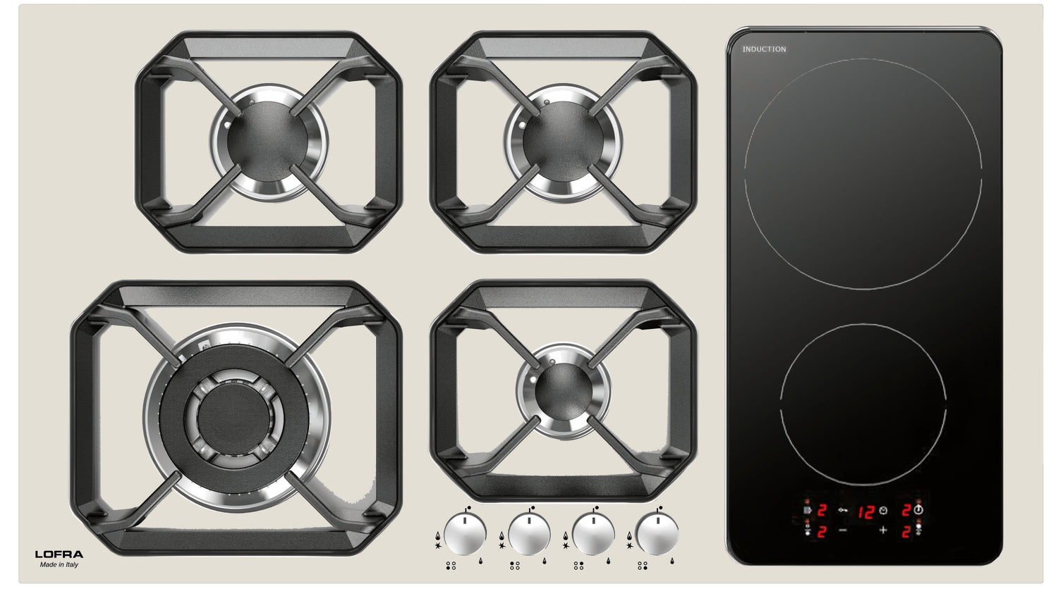 Piano Cottura Misti Gas e Induzione