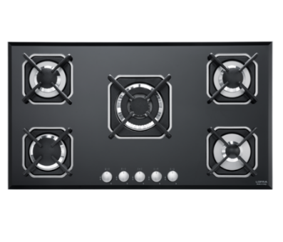 Plaque de cuisson en verre Lofra HGN9E0, fabriquée en Italie, MERCURIO 90x51, verre noir. Acheter