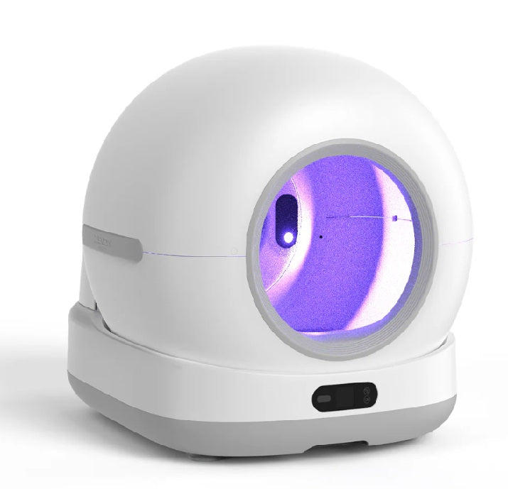 Bac à litière intelligent pour chat sans caméra – Contrôle intelligent et nettoyage automatique