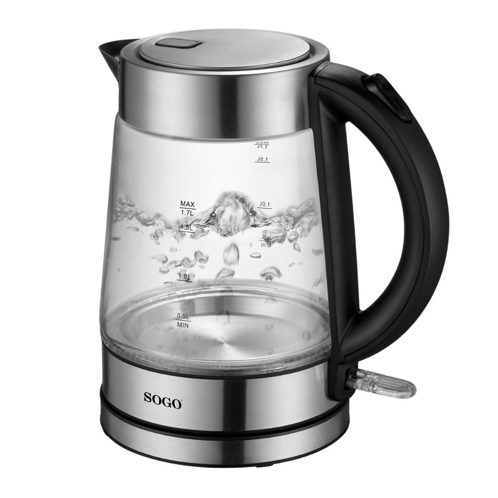 Bouilloire en verre 1,7 litre