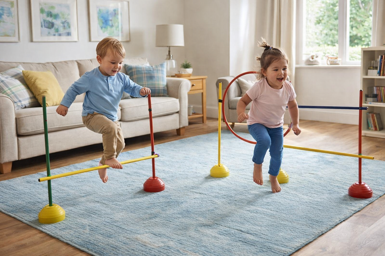Kit Base Psicomotricidad: Set Modular para Coordinación y Equilibrio Infantil