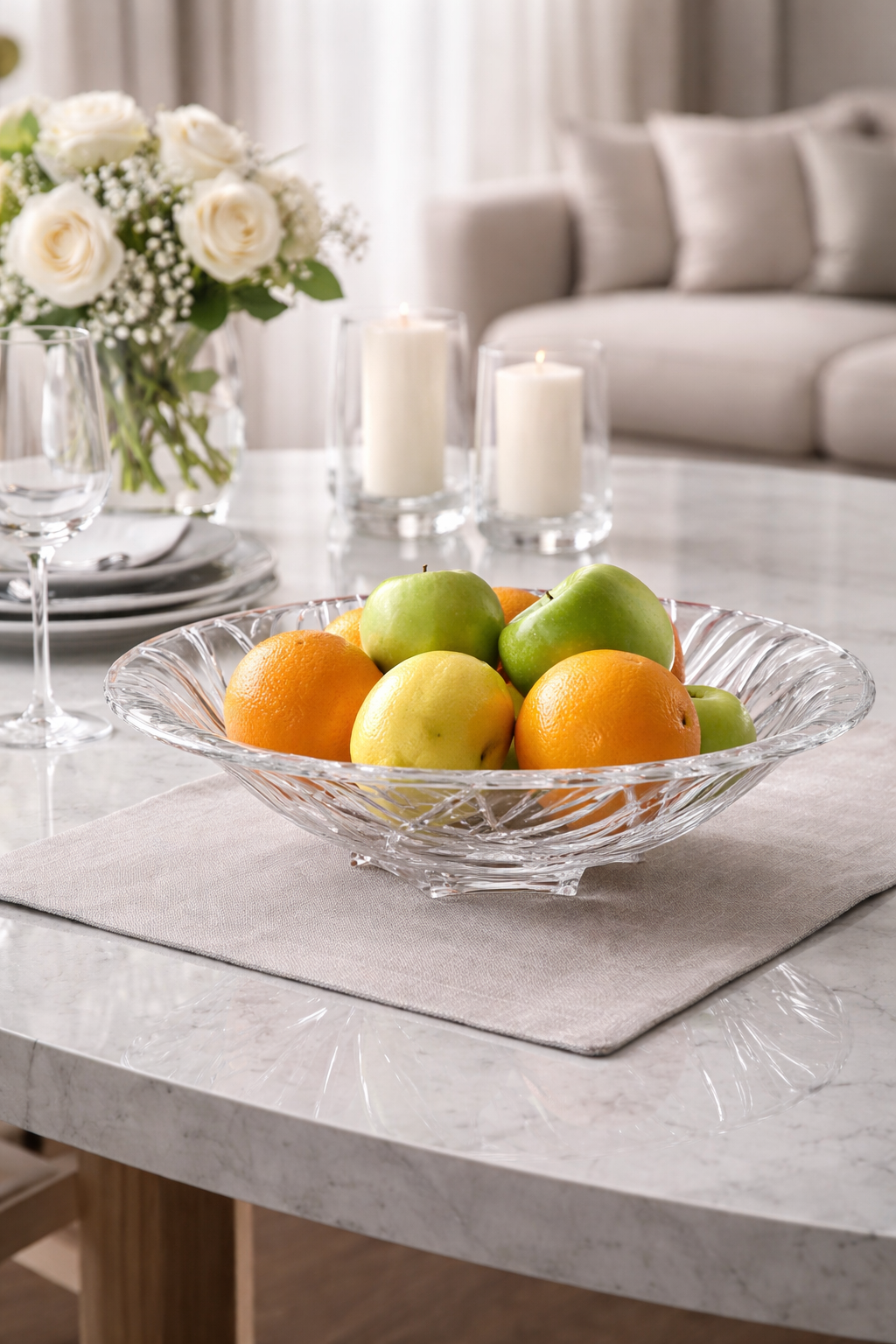 Centro Tavola colore Trasparente - finitura Trasparente