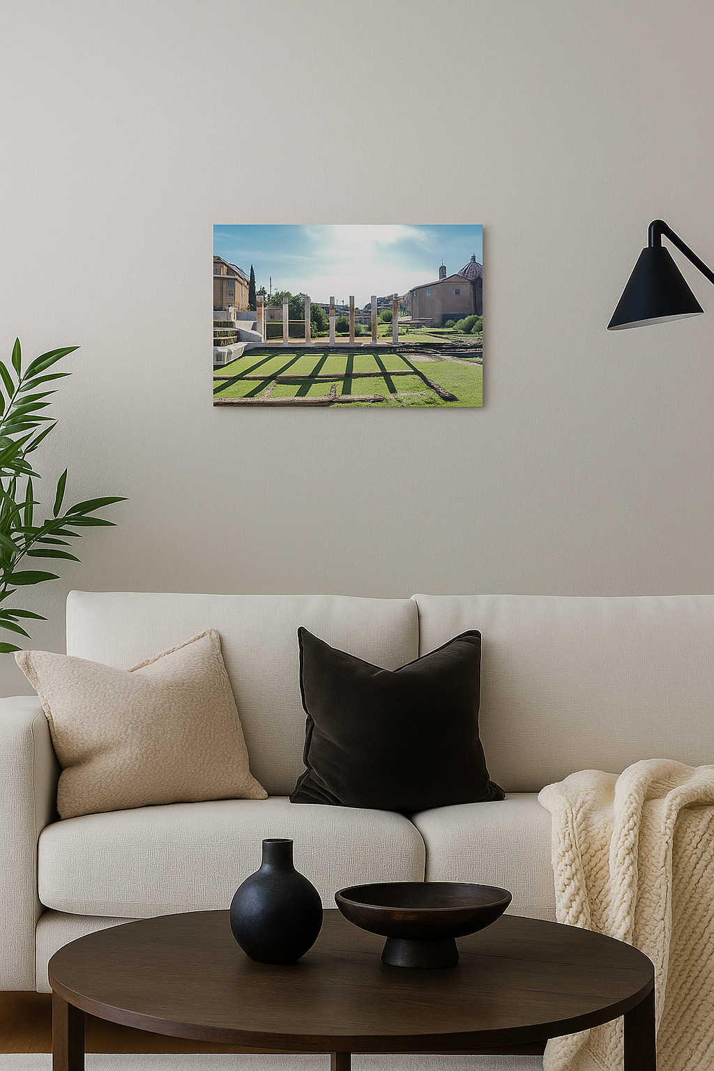 Forums impériaux de Rome – Photo sur aluminium DIBOND® 20x30 cm / 8x12″