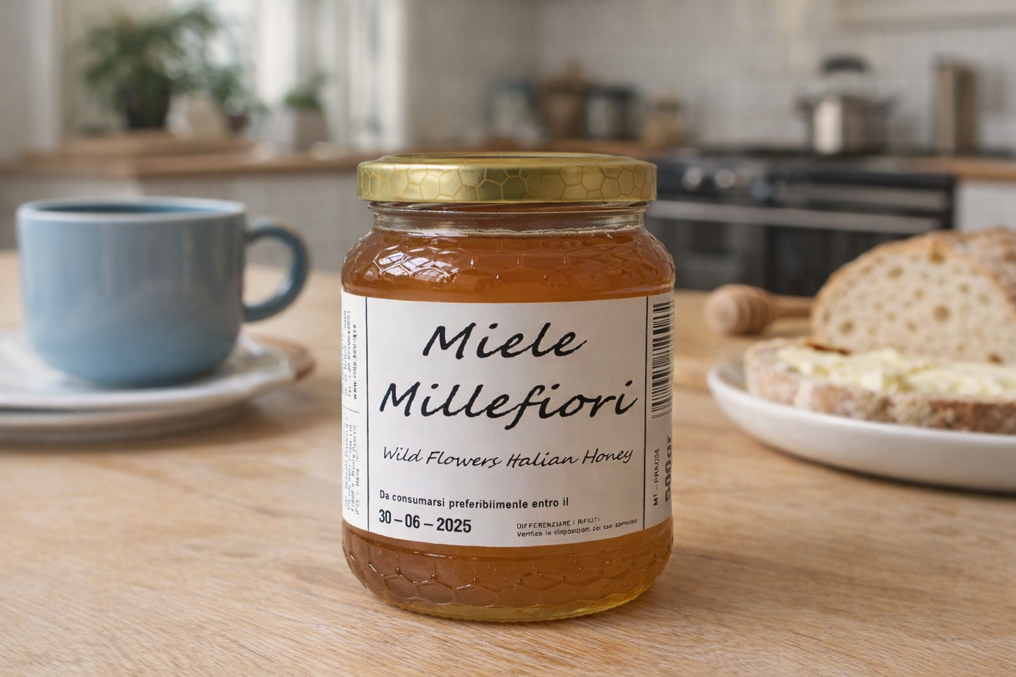 MiTA – Miele Millefiori Artigianale 500g- Italiano 100%