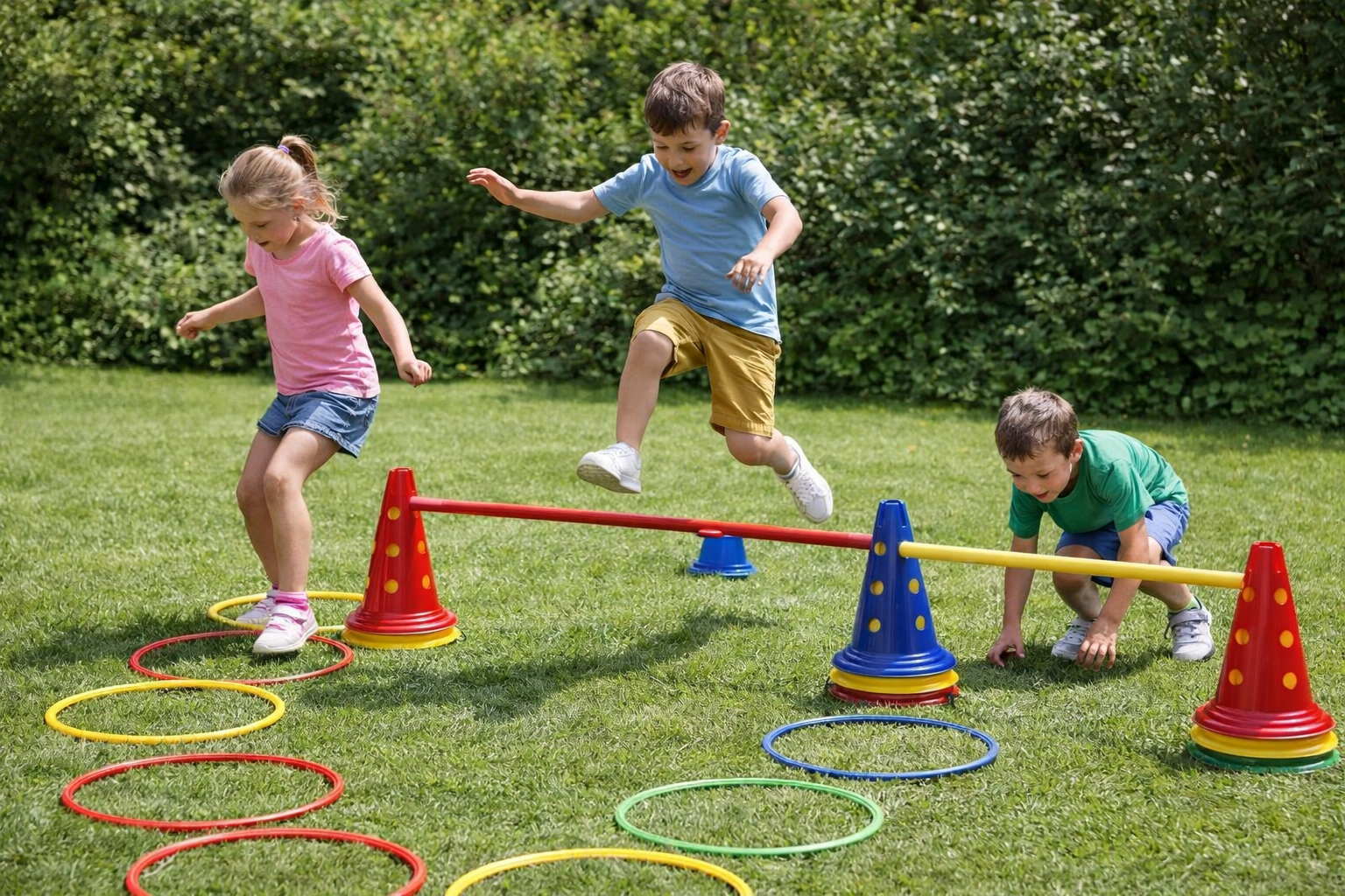 Kit Psychomoteur Multisaut Grand – Ensemble Complet Professionnel 32 Éléments