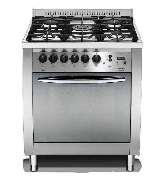 Lofra Curva 70 C76GV/C – Cucina a Gas 70 cm Inox con Forno Ventilato