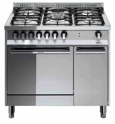 Cucina Lofra MT96GV/C - Cucina 5 fuochi e forno a gas  90x60cm - Portabombola Offerta