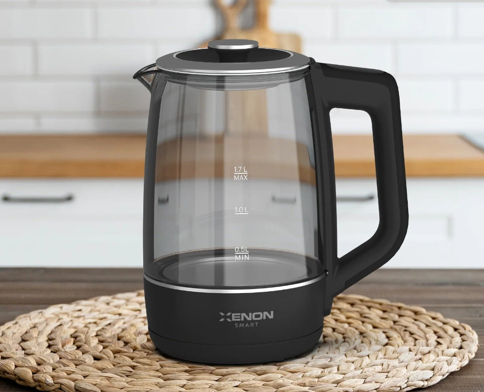 Bouilloire en verre 1,7 litre