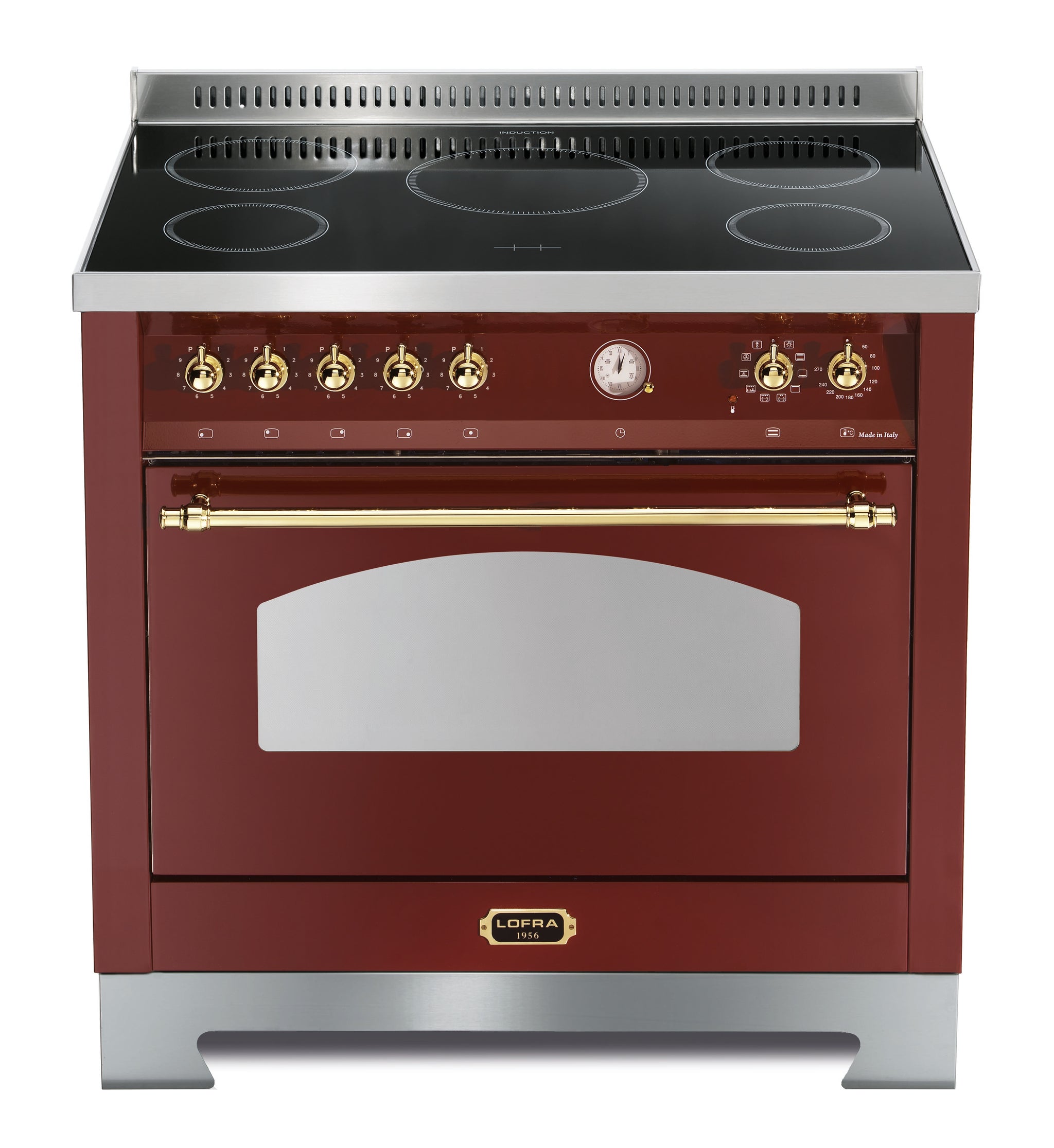 Cuisinière à induction Lofra Dolcevita - RNMG96MFT/5I DOLCEVITA - Four électrique
