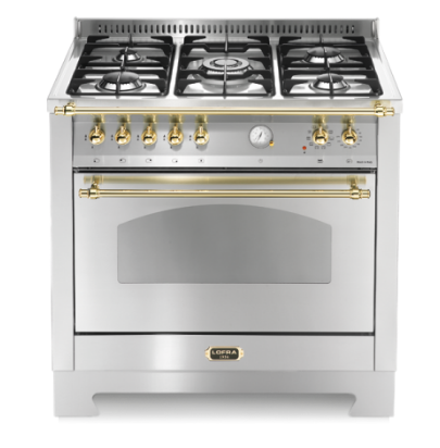 Lofra Dolcevita - RSG96GVGT DOLCEVITA -  Cucina a gas con forno a gas-Silver
