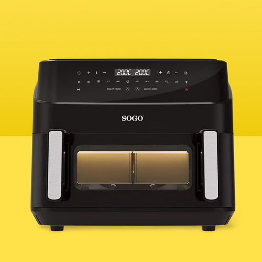 Prix ​​Friteuse à air chaud double panier Sogo FRE-SS-10895 